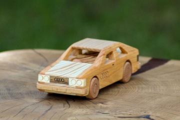 AUDI из дерева ДЕРЕВЯННАЯ МОДЕЛЬ авто A4 A5 QUATTRO