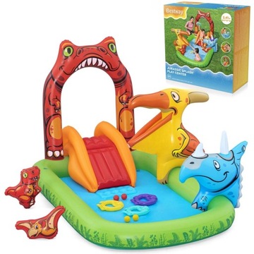 Надувная игровая площадка Юрского периода 241 х 140 х 137 см Bestway 53160