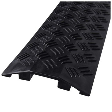 НАБОР 3x КРЫШКА ДЛЯ ПРОВЕДЕНИЯ КАБЕЛЯ ЗАЩИТА КАБЕЛЯ ПОРОГ ДОРОЖНЫЙ МОСТ 100 СМ