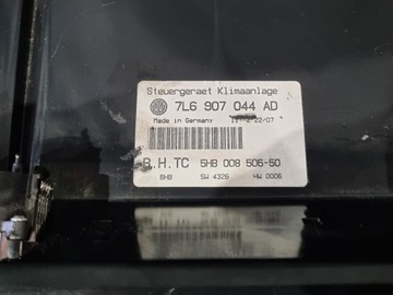 PANEL KLIMATIZACE - TOUAREG I FACELIFT