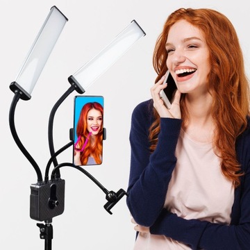 Светодиодный косметический торшер для ресниц, укладки бровей и макияжа