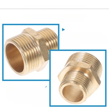 БЫСТРОСОЕДИНИТЕЛЬНЫЙ ПЕРЕХОДНИК ШЛАНГА 3/4 НА 1/2 ЛАТУННЫЙ САДОВЫЙ РЕДУКТОР ШТ.