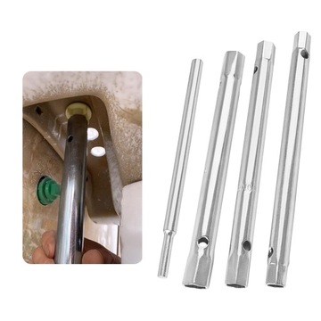 Набор из 4 торцевых ключей, смеситель для ванной комнаты, многофункциональный смеситель с двойной головкой