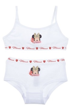 Disney oryginalna bielizna dla dziewczynki Minnie Mouse r.128 cm