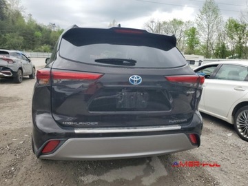 Toyota Highlander III 2022 Toyota Highlander 2022 r., 2,5L PLATINUM 2.5 Hybryda 243KM, zdjęcie 4