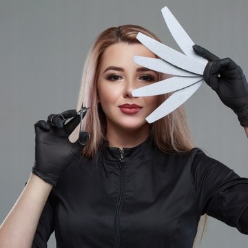 BOSKA NAILS 2x гибридный лак БЕЛЫЙ ЧЕРНЫЙ + БЕСПЛАТНО