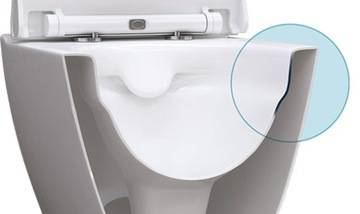 STELAŻ WC PODTYNKOWY GROHE+ PRZYCISK+ misa rimless z deską w zestawie