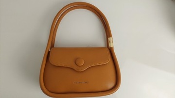 Сумка из экокожи David Jones Camel New