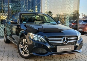 Mercedes Klasa C W205 Limuzyna 180 156KM 2018 Mercedes-Benz Klasa C C 180 9G-TRONIC Salon PL Vat Marza Apple Car Pla, zdjęcie 8
