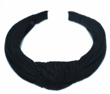 Opaska do włosów turban węzeł prążki pin-up