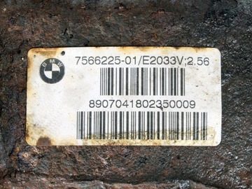 NÁPRAVA DIFER ZADNÍ 2.56 BMW E87 E90 120D 320D 2.0D N47 MANUÁLNÍ 7566225
