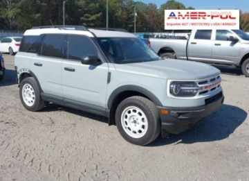 Ford Bronco VI 2023 Ford Bronco 2023, 1.5L, 4x4, SPORT HERITAGE, od ubezpieczalni 1.5 Benzyna