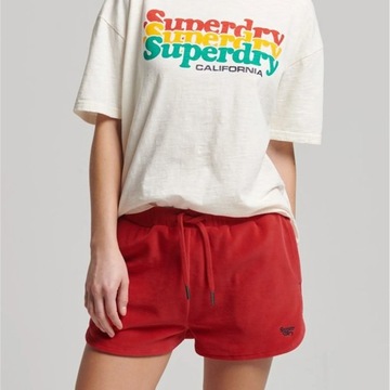 SUPERDRY CZERWONE LOGOWANE SPODENKI (29)