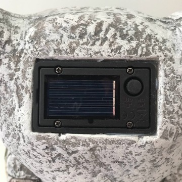 Садовая статуэтка СОЛНЕЧНАЯ СОВА ВЕСНА САД LED