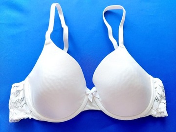 70C UK 32C M&S usztywniany gładki z fiszbinami ET3508