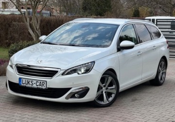 Peugeot 308 II SW 2.0 BlueHDi 150KM 2015 Peugeot 308 2,0 Hdi 150KM Automat FullLed PDC Kamera Serwis ASO Bezwypadko, zdjęcie 34