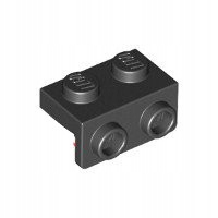 Lego Płytka łamana 1x2-1x2 Black 99781 6016172 New