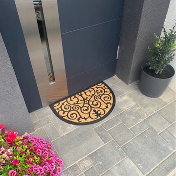 МАССИВНЫЙ ВХОДНОЙ КОВРИК ДЛЯ ОБУВИ ПОД ДВЕРЬЮ, КОКОС, ТОЛСТЫЙ