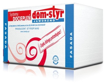 NIXEL STYROPIAN DOM-STYR EPS S 038 FASADA 15CM
