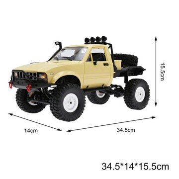 16 C14 Rock Crawler грузовик для желтого цвета 1 аккумулятор