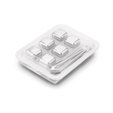 Металлические КУБИКИ ДЛЯ ВИСКИ для напитков, ЩИПЦЫ ДЛЯ ЛЬДА