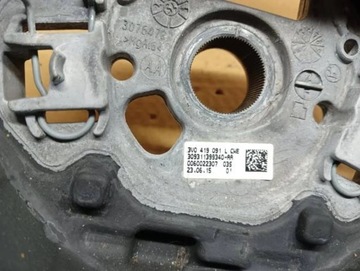 SKODA FABIA SUPERB III 3 OCTAVIA VOLANT KOŽENÁ 3V0419091L