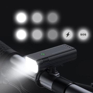 СВЕТОДИОДНАЯ ВЕЛОСИПЕДНАЯ ЛАМПА ПЕРЕДНЕЕ ЗАДНЕЕ ВЕЛОСИПЕДНОЕ ОСВЕЩЕНИЕ