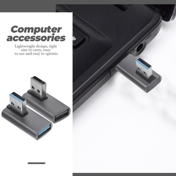 2шт USB-адаптер 90 градусов USB-адаптер USB-адаптер 30 градусов