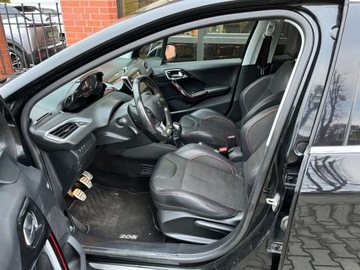 Peugeot 208 I Hatchback 5d Facelifting 1.2 PureTech 110KM 2017 Peugeot 208 1.2 benzyna 110 KM GT - LINE zarej w PL zadbany zamiana, zdjęcie 21