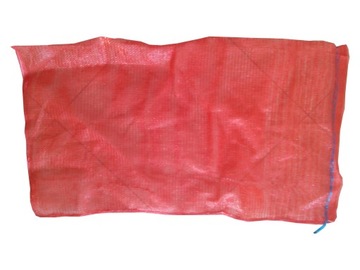 Worki siatkowe 50x85 ażurowe 25kg 100szt z zaciągiem