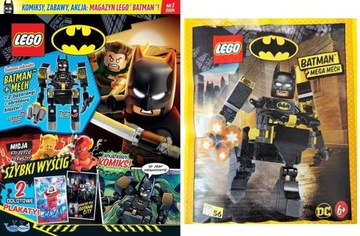 Журнал №. 01/2024 МЕГА-МЕХ LEGO Batman - 212401