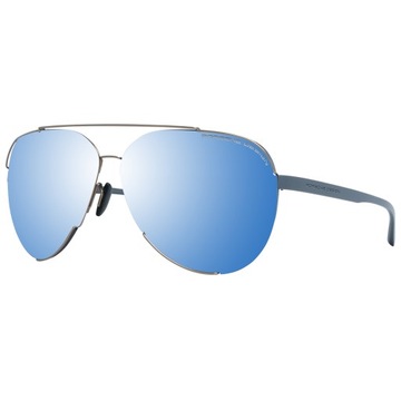 Okulary Lustrzanki Męskie Porsche Design P8682 Pilotki Aviator