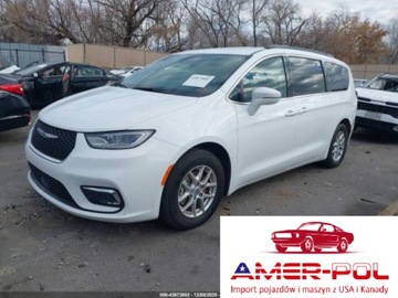 Chrysler Pacifica II 2022 Chrysler Pacifica Touring L 2022,3.6L V6 287KM, FWD, od ubezpieczalni. 3.6