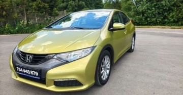 Honda Civic IX Hatchback 5d 1.8 i-VTEC 142KM 2014 Honda Civic 1.8 Benzyna 142ps. Klimatronic Navi Kam.Cof. 2014 1.8 Benzyna