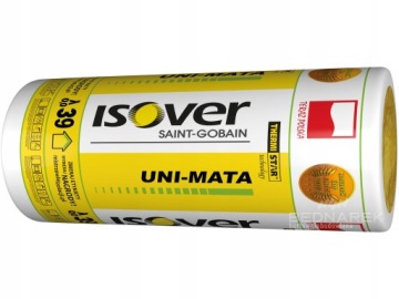 Шерстяной коврик Isover Uni 15см 039 - ПОСТАВЛЯЕТСЯ НА РОЛИКАХ