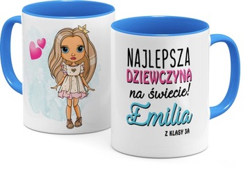 Kubek z imieniem dla dziewczynki uczennicy