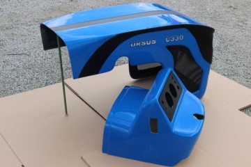 URSUS C330 Маска C-330 модель 04 ЗАВОДСКОЙ синий RAL 5017