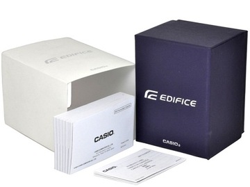 ZEGAREK MĘSKI CASIO EFR-526D-1AVUEF STALOWY EDIFICE CHRONO DATA WR100 +BOX