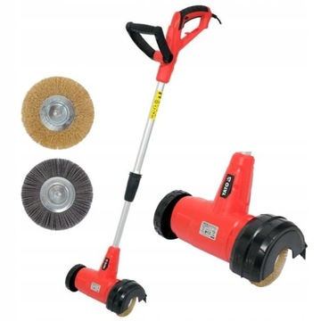 ЭЛЕКТРИЧЕСКАЯ ЩЕТКА ДЛЯ ТРАВЫ И КУБИКОВ СОРНЕЙ 400ВТ