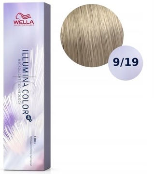 WELLA FARBA ILLUMINA COLOR 60 ml Nr 9/19