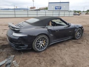Porsche 911 991 Turbo/Turbo S Cabrio 3.8 520KM 2015 Porsche 911 Turbo 2015 3.8l 3.8 Benzyna 520KM, zdjęcie 4