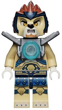 Lego Figurka Chima Lennox Silver Armor loc006