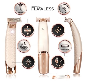 БЕЗУПРЕЧНАЯ ЖЕНСКАЯ ЭЛЕКТРИЧЕСКАЯ ТРИЦОВКА NU RAZOR - АККУМУЛЯТОР