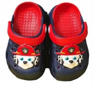 KLAPKI KAPCIE DZIECIĘCE BUTY SANDAŁKI PSI PATROL MARSHALL 28-30