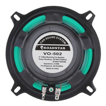 5-дюймовый 2-полосный коаксиальный Hi-Fi динамик для автомобиля. Полнодиапазонный звук автомобильной аудиосистемы