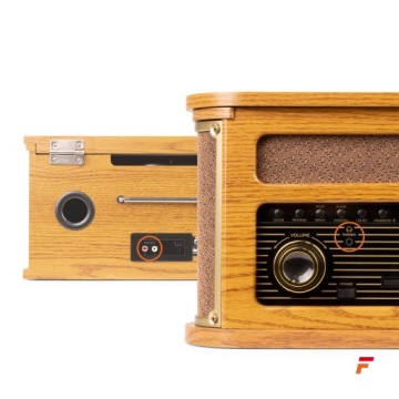 Многофункциональный проигрыватель BT DAB+FM USB CD кассетный плеер