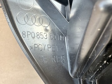 GRILL ATRAPA Audi A3 8P0, Lift - ASO oryginał