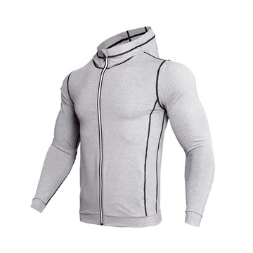 КУРТКА СПОРТИВНАЯ МУЖСКАЯ С КАПЮШОНОМ, L