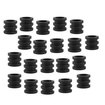 20 Pieces 16mm Foosball Machine Rod Bumper Buffer