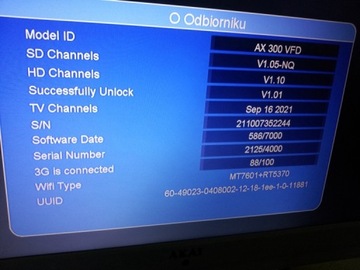 Спутниковый декодер-тюнер OPTICUM AX300 DVB-S2